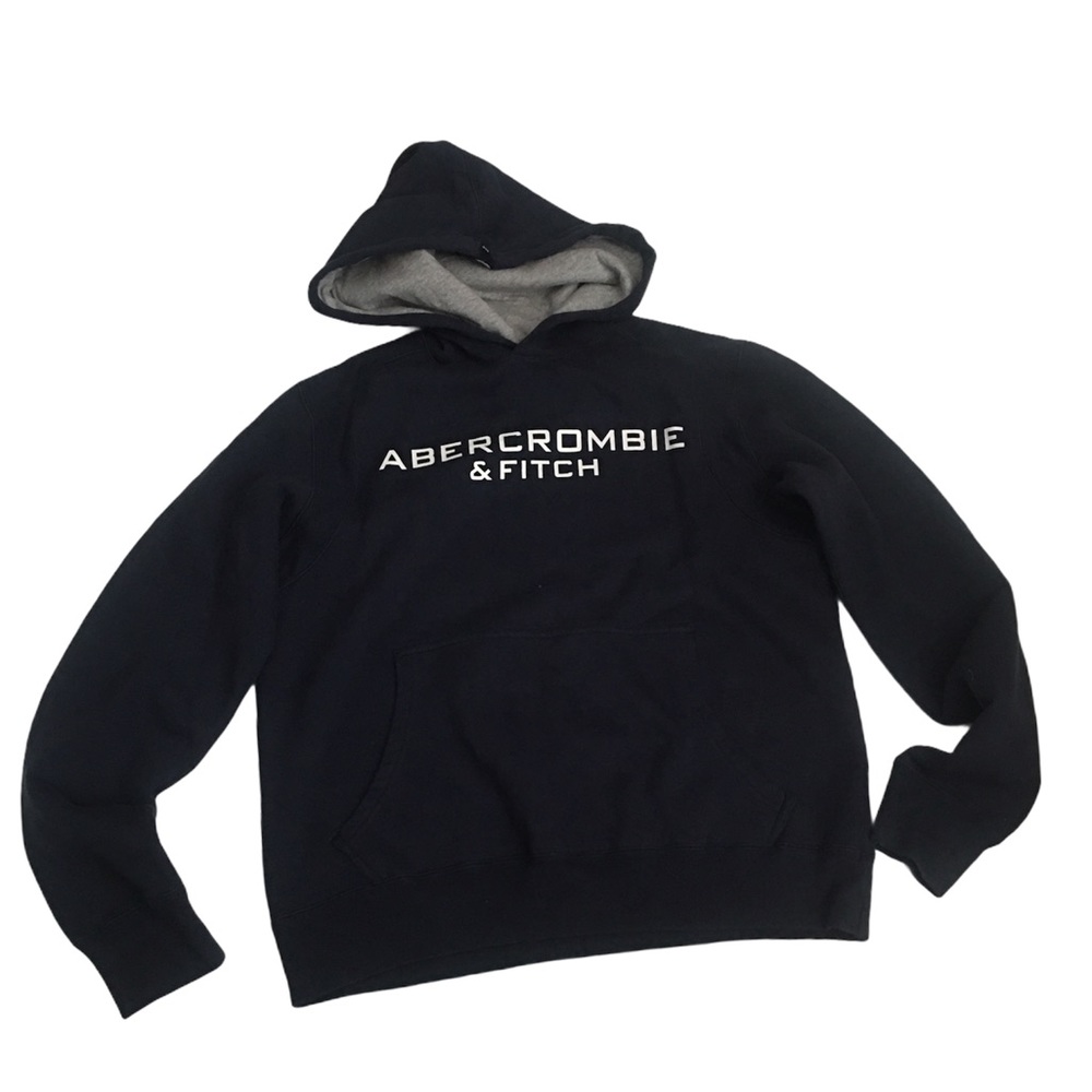Abercrombie & fitch 2000s/Y2k black gray  sweater
